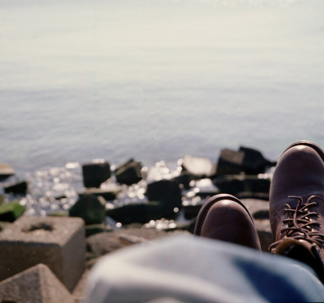 Hasselblad500C Planar C80mm f2.8｜作例｜海辺の風景