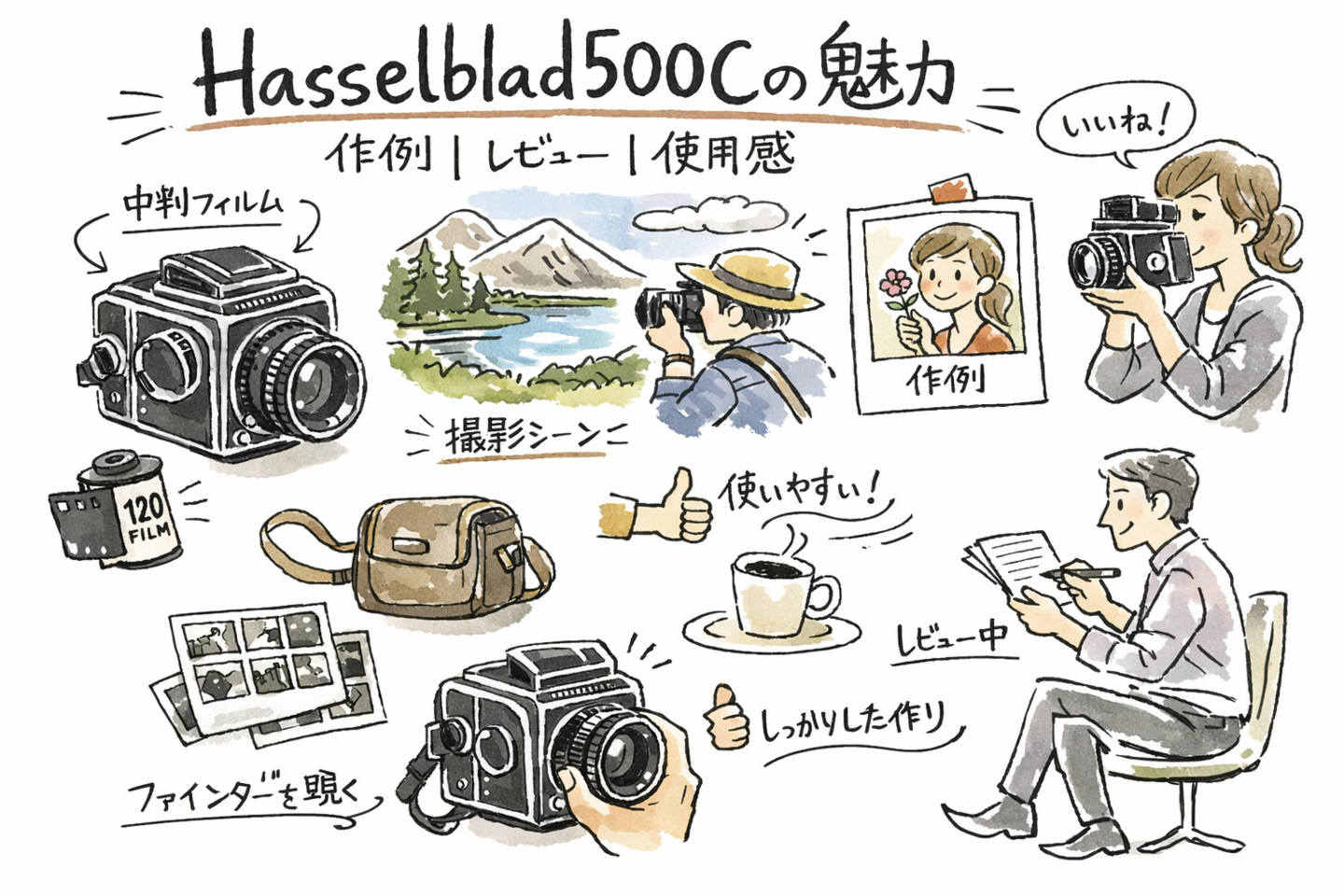Hasselbalad500Cの魅力｜作例｜レビュー