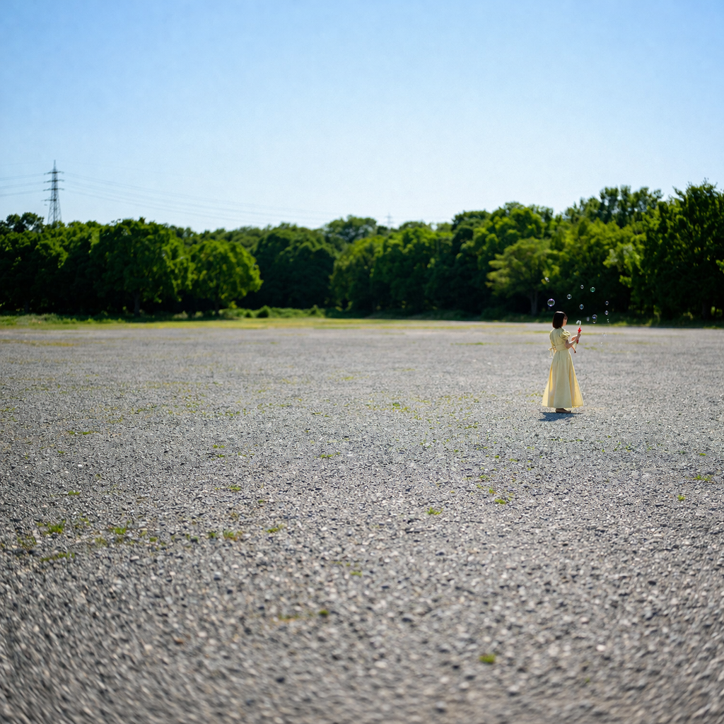 遠すぎて、意味が分からない写真