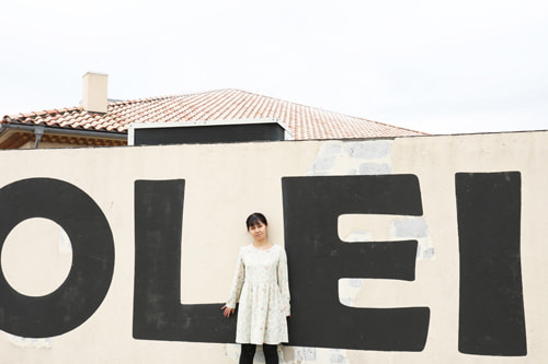 フォトショップで観覧車を消した写真