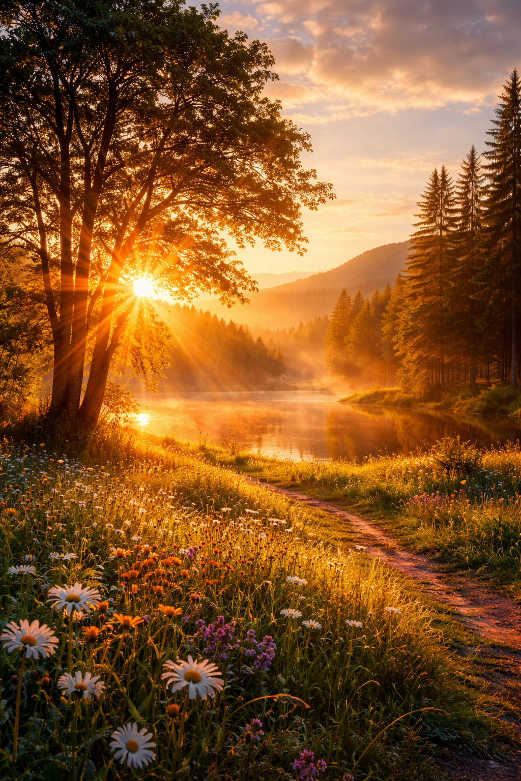 光が美しい風景写真